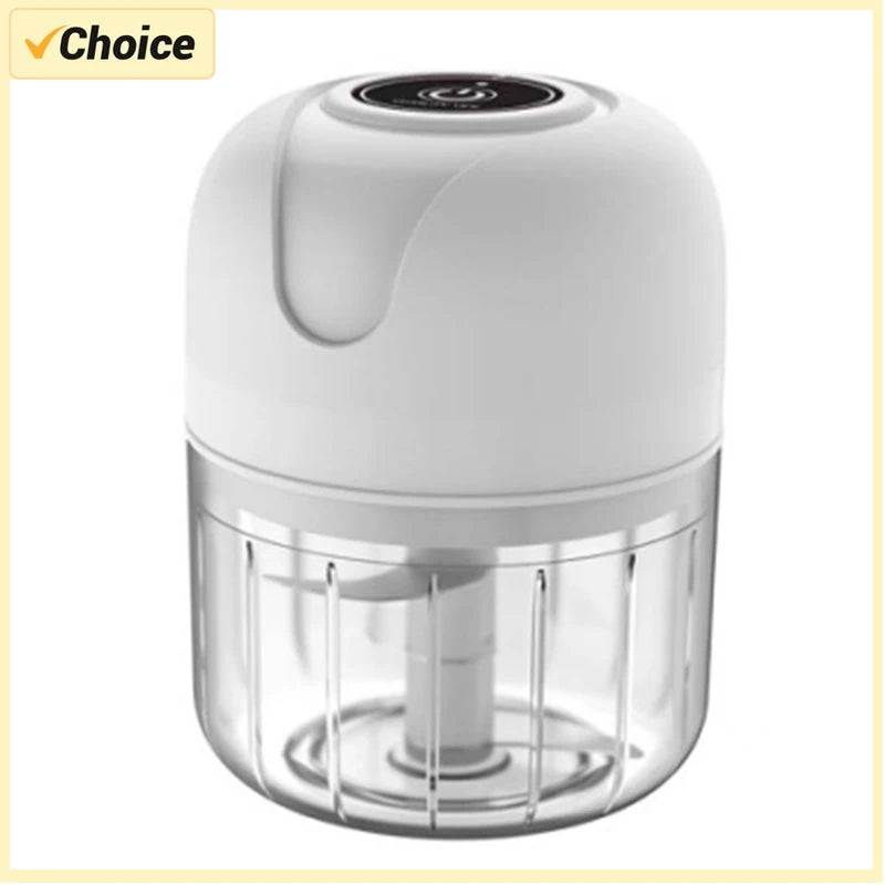 Electric Garlic Masher Portable Chopper