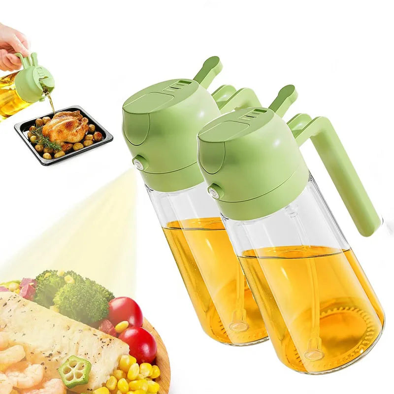 2 in 1 Oil Spray Bottle