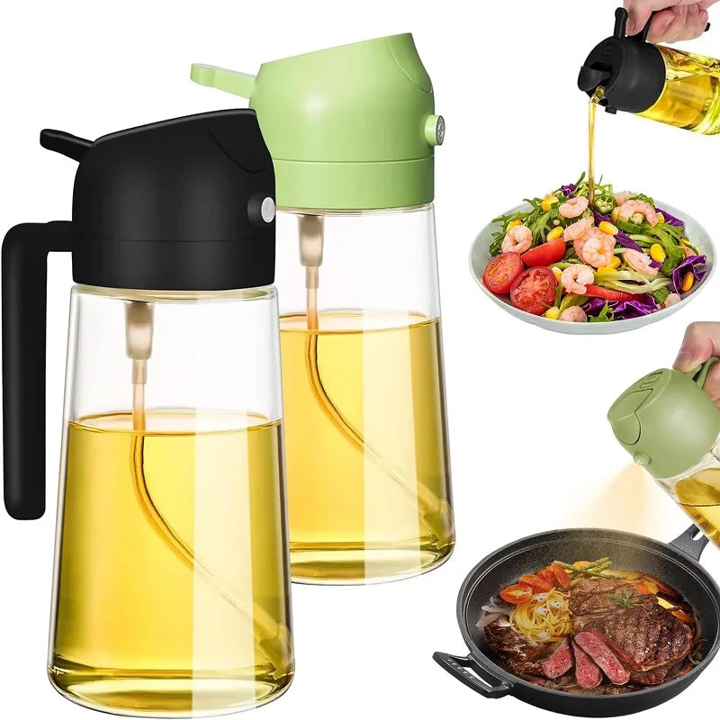 2 in 1 Oil Spray Bottle