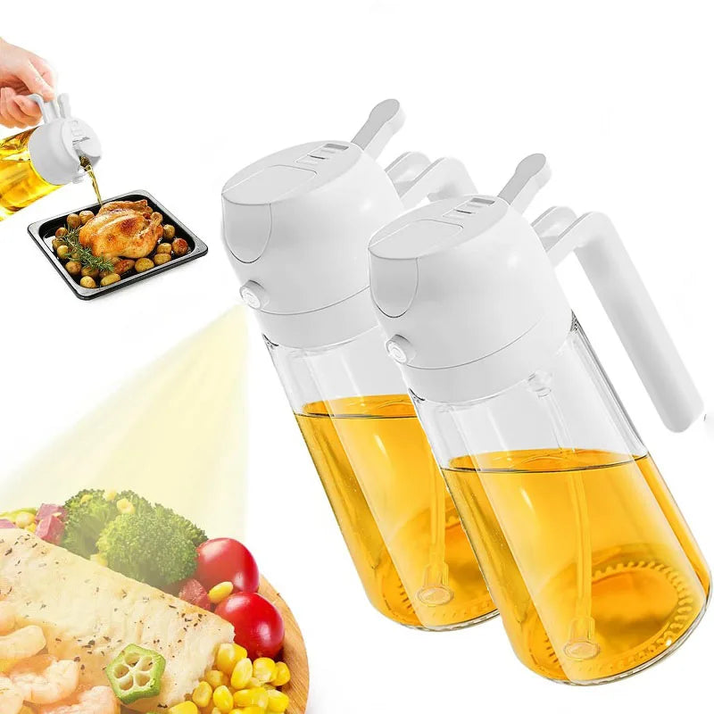 2 in 1 Oil Spray Bottle