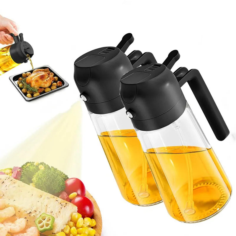 2 in 1 Oil Spray Bottle