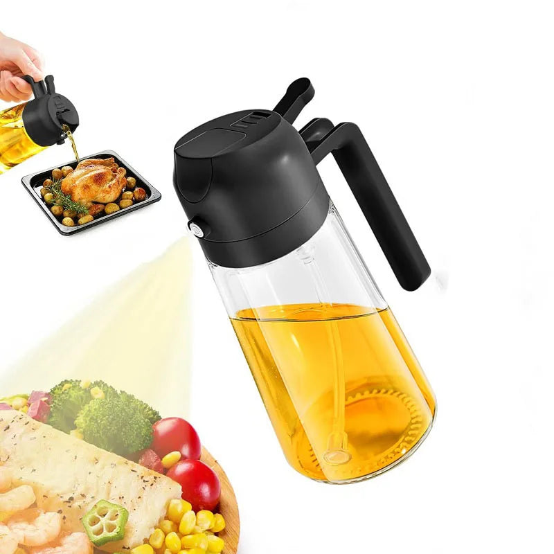 2 in 1 Oil Spray Bottle